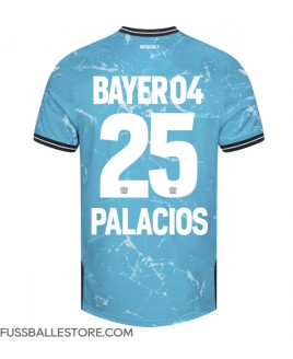 Günstige Bayer Leverkusen Exequiel Palacios #25 3rd trikot 2023-24 Kurzarm